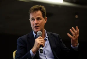 Ex-Meta exec Nick Clegg warns AI hype could trigger market correction despite long-term potential.