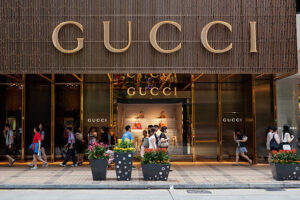 Kering shares pop after Gucci reports a sharp sequential improvement, signaling a turnaround for the luxury brand.