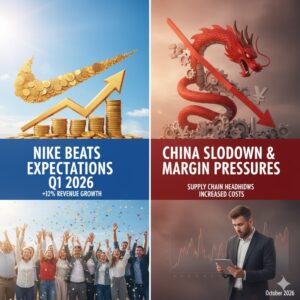 Nike Beats Expectations in Q1 2026, but China Slowdown and Margin Pressures Temper the Win