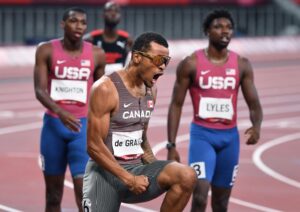 One Final Sprint: Andre De Grasse Eyes Triumphant Retirement at LA 2028