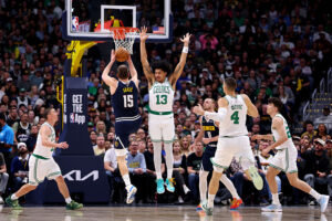 Nikola Jokic Secures Triple-Double as Denver Nuggets Defeat Boston Celtics in High-Stakes Matchup
