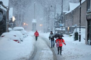 Storm Goretti Batters UK: Red Weather Warning Issued as Winds Hit 99mph and Snow Blankets Regions