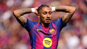 Barcelona Winger Raphinha Sidelined for Champions League Quarter-Finals With Injury