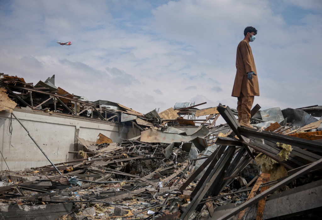 Families Search for Missing Relatives After Airstrike Destroys Kabul Rehabilitation Center