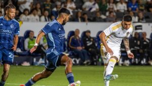 Gabriel Pec Hat Trick Powers LA Galaxy to Dominant First Leg Victory Over Mt. Pleasant