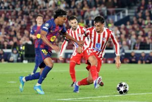 Atletico Madrid Stuns Barcelona with 2-0 Champions League Victory