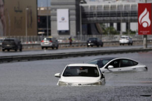 Flash Floods Cause Major Travel Disruptions Across Dubai After Torrential Overnight Rain