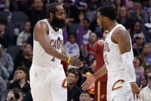 James Harden Leads Cleveland Cavaliers Into Intense Road Battle Against Golden State Warriors