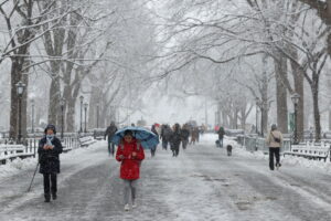Northeast Weather Alert: Cold Front Ends Record Warmth with Spring Snow