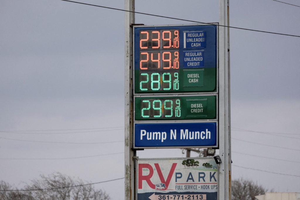 US Gas Prices Surge Past 4 Dollars as Trump Signals Potential End to Iran Conflict