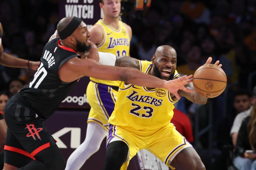 Lakers Upset Rockets in Playoff Opener Despite Durant Absence