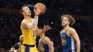Luke Kennard Powers Lakers to Game 1 Win Over Rockets