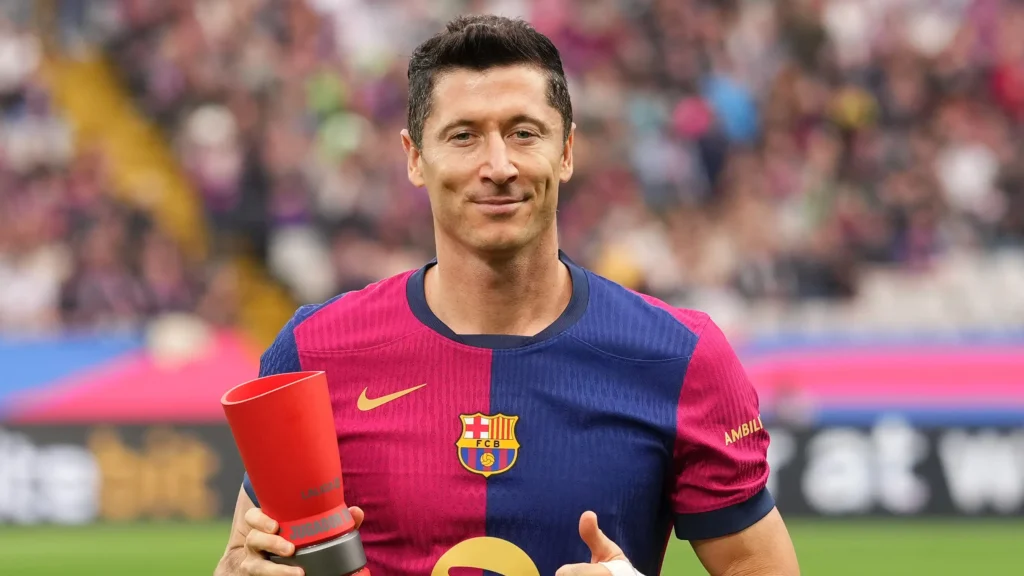 Robert Lewandowski leave Barcelona