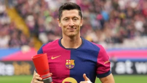 Robert Lewandowski leave Barcelona