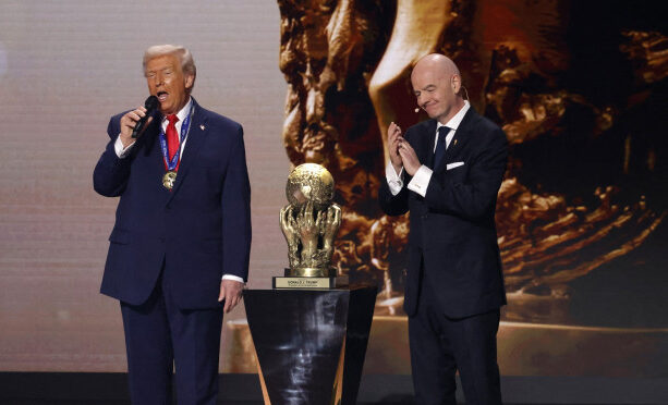 Trump World Cup trophy