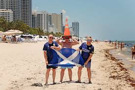 Tartan Army land Miami