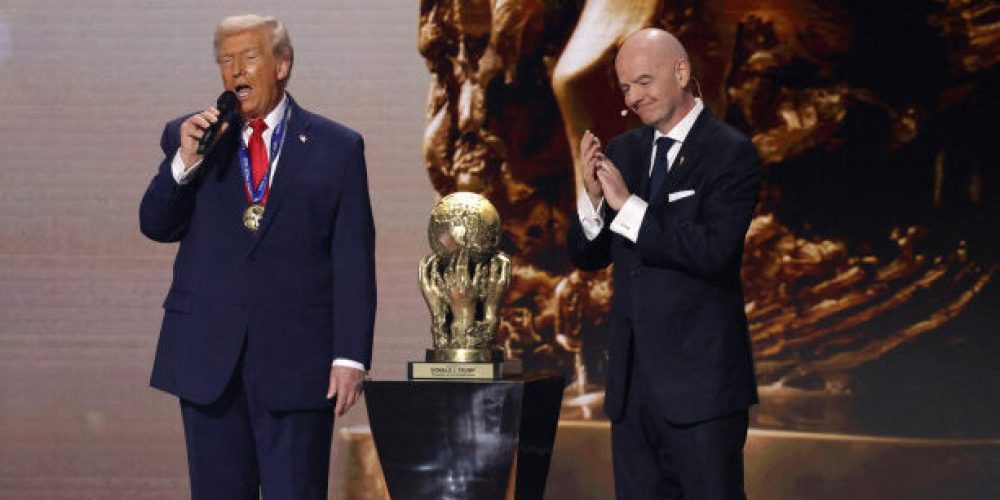 Trump World Cup trophy
