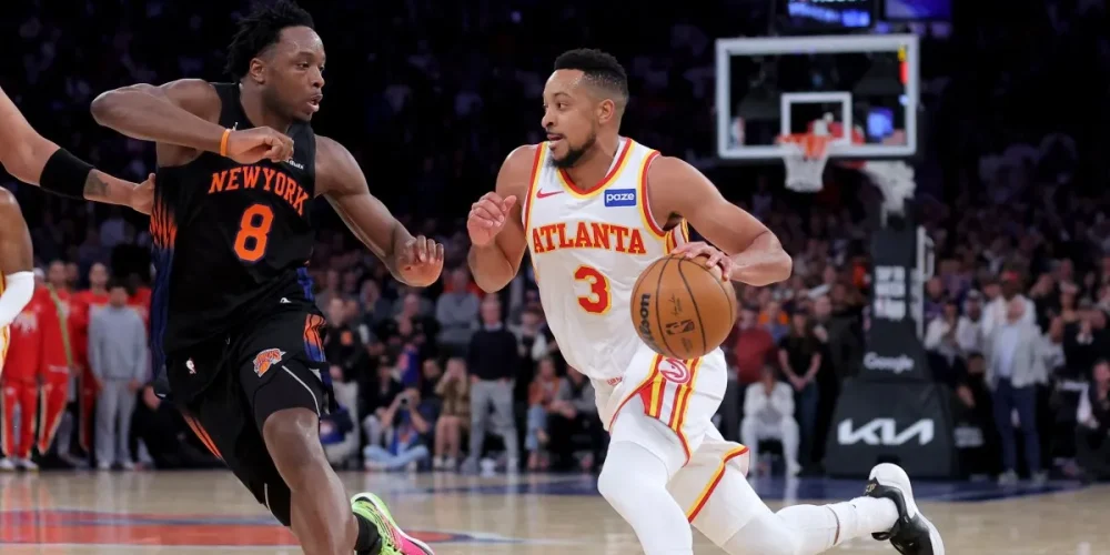 CJ McCollum Heroics Lead Hawks’ Comeback Win Against Knicks