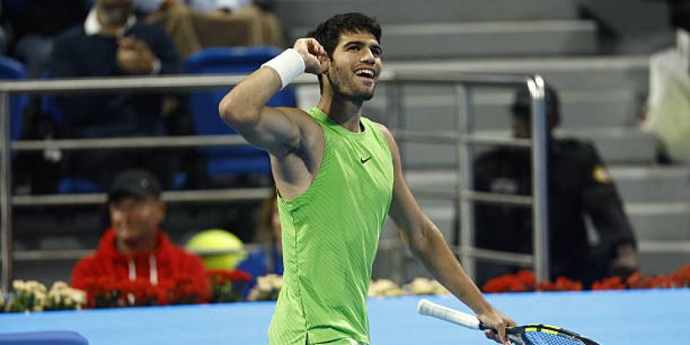 Carlos Alcaraz Battles Arthur Fils for Qatar ExxonMobil Open Title in Doha Final