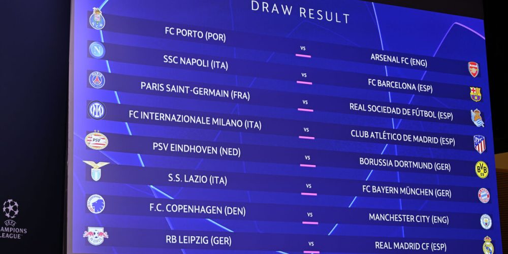 Champions League Draw Sets Stage for Heavyweight Clash Between Manchester City and Real Madrid