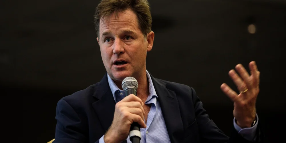 Ex-Meta exec Nick Clegg warns AI hype could trigger market correction despite long-term potential.