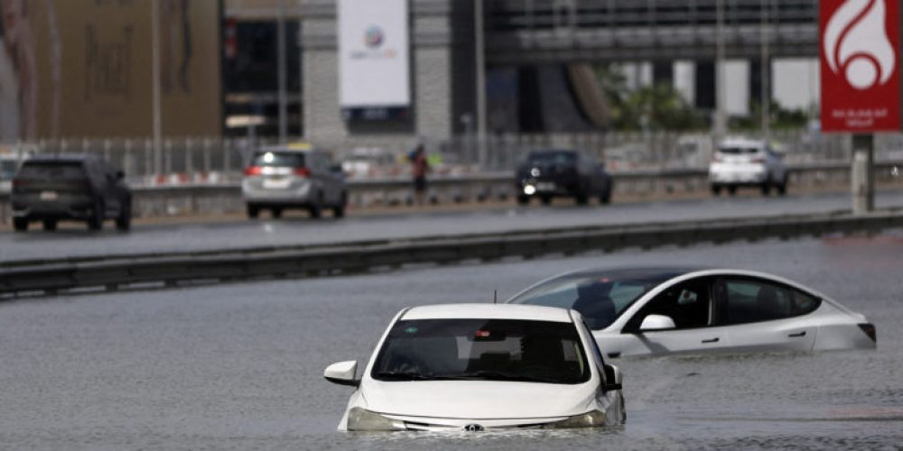 Flash Floods Cause Major Travel Disruptions Across Dubai After Torrential Overnight Rain