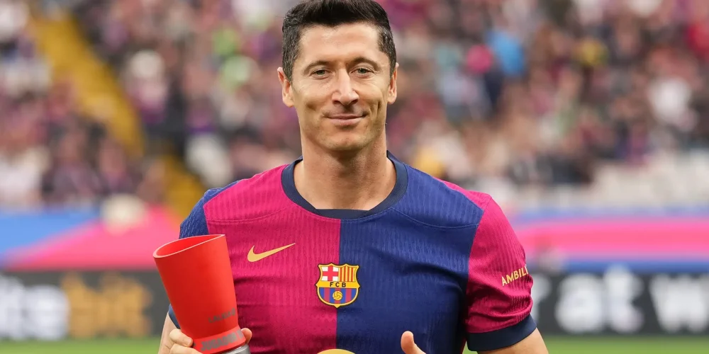 Robert Lewandowski leave Barcelona