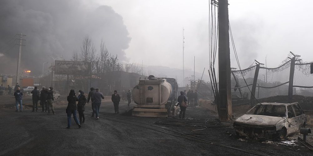 Toxic Black Rain Events in Iran