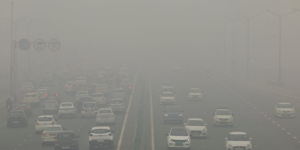 Delhi's air pollution hits a 4-year post-Diwali low due to stubble burning and firecrackers, fueling political conflict.