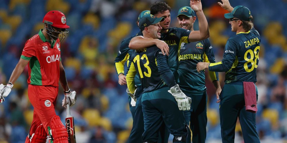 Mitchell Marsh Captains Australia to Dominant T20 World Cup Victory Over Oman