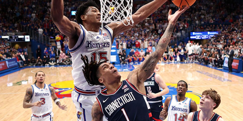 No. 5 UConn Avenges March Madness Loss, Tops No. 18 Florida 77-73 in Jimmy V Classic