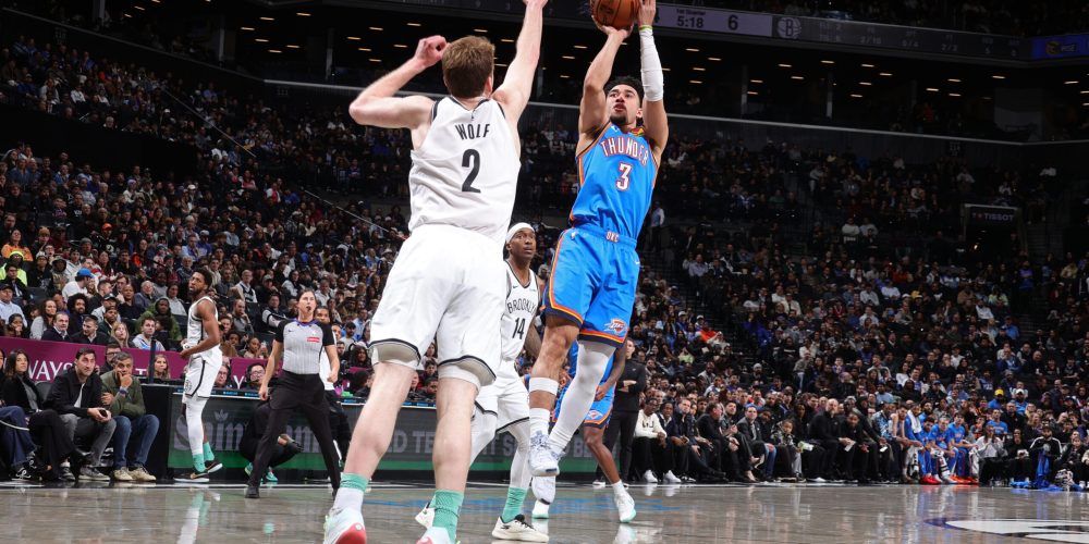 Oklahoma City Thunder Secure 10th Straight Win with Historic Blowout of Brooklyn Nets
