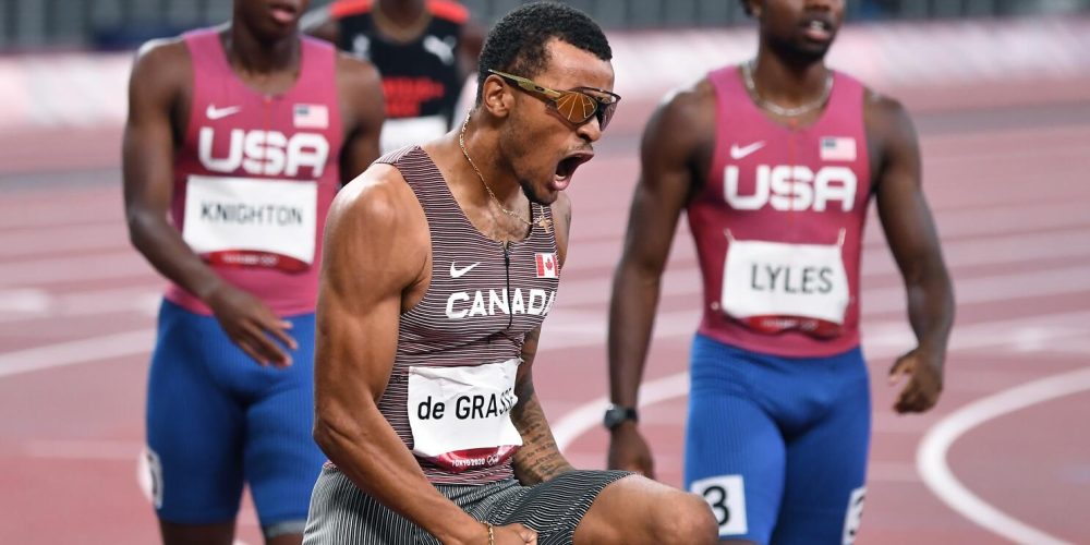 One Final Sprint: Andre De Grasse Eyes Triumphant Retirement at LA 2028