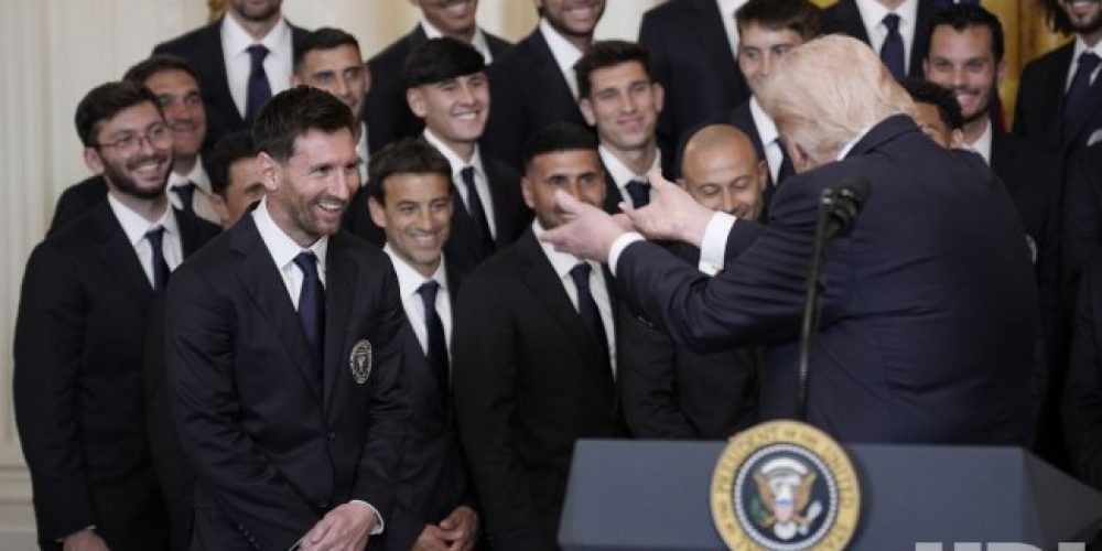 President Trump Praises Lionel Messi and Inter Miami During Florida Political Event
