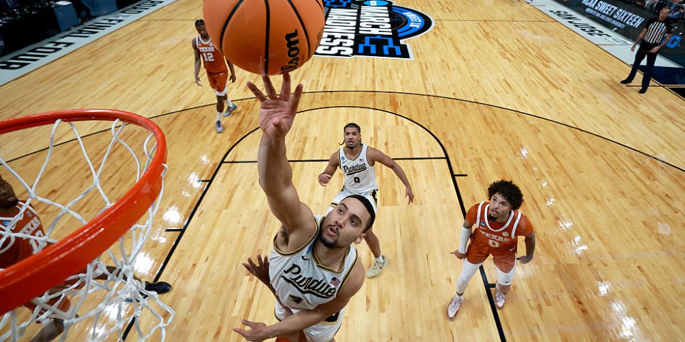 Purdue Edges Texas With Dramatic Last Second Tip In to Advance