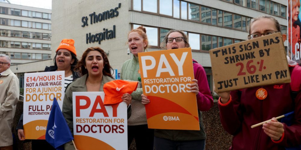 England's Resident Doctors Begin Massive Five-Day Walkout Over Pay War