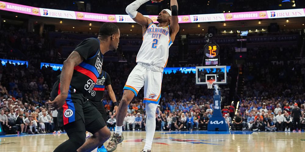 Shai Gilgeous-Alexander Explodes for 47 Points as Thunder Outlast Pistons in Overtime Thriller