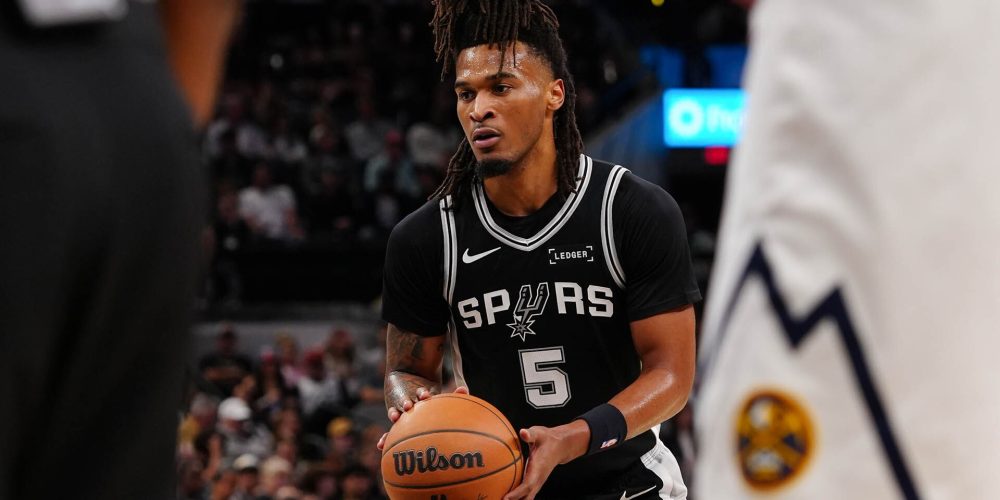Spurs Rookie Stephon Castle Makes History With Fifth Triple-Double in Dominant Win Over 76ers