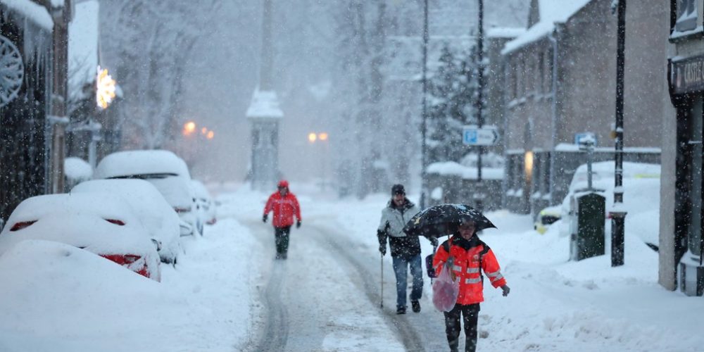 Storm Goretti Batters UK: Red Weather Warning Issued as Winds Hit 99mph and Snow Blankets Regions