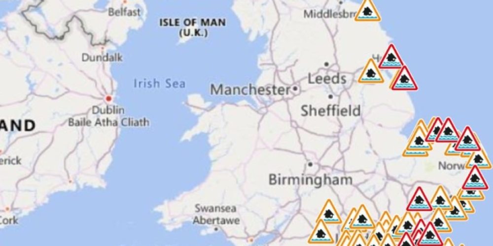 UK Weather Alert: Persistent Rain Prompts Dozens of Flood Warnings Across England