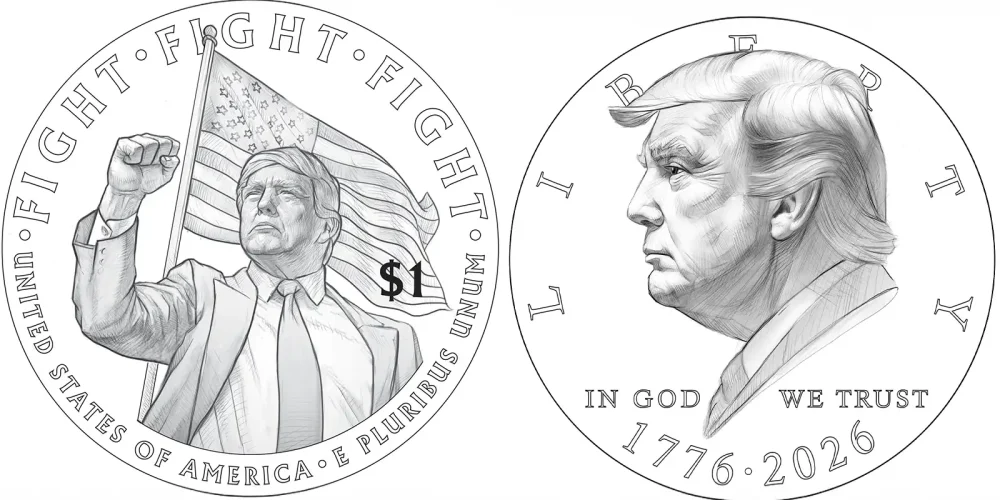 US Treasury Confirms $1 Trump Coin Draft Is Real