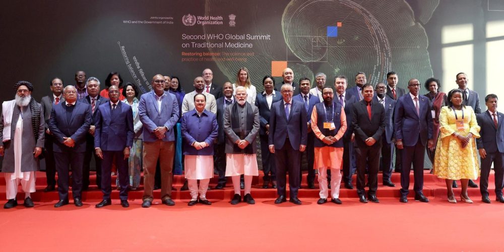 WHO Summit in Delhi Sets Global Agenda for Evidence-Based Traditional Medicine