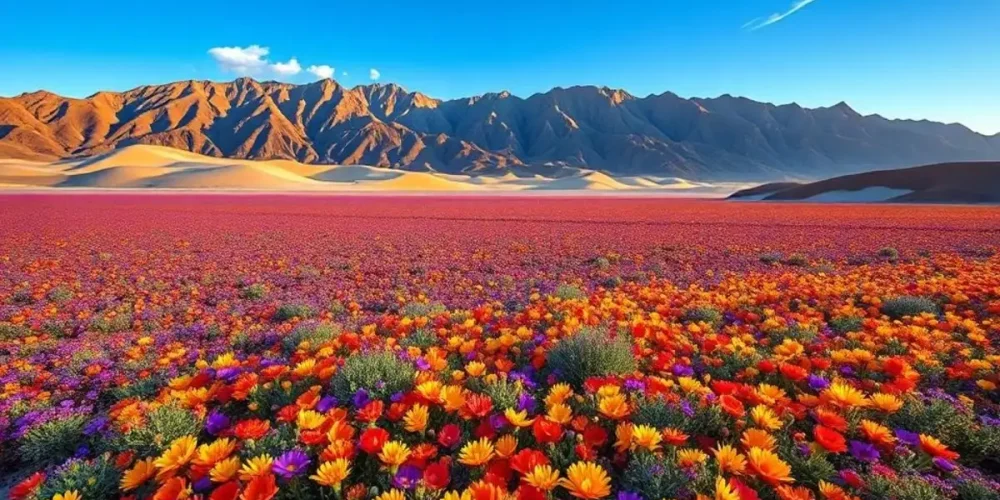 Death Valley Wildflower Surge Points to Potential 2026 Superbloom Event