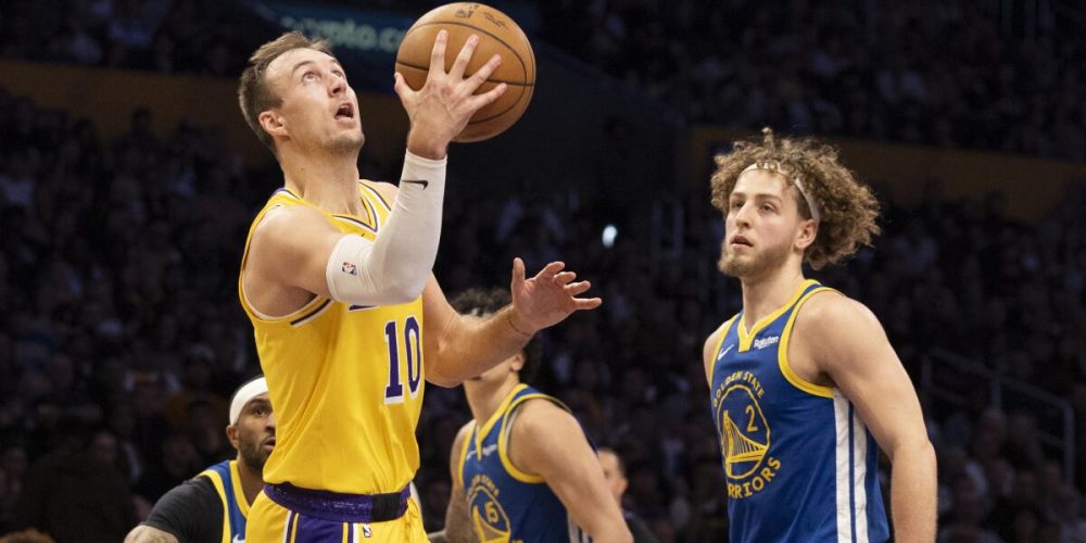 Luke Kennard Powers Lakers to Game 1 Win Over Rockets