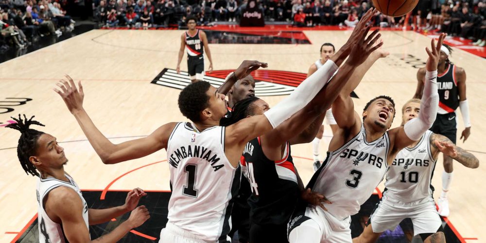 Wembanyama Dominates as Spurs Edge Blazers in Play-In Opener